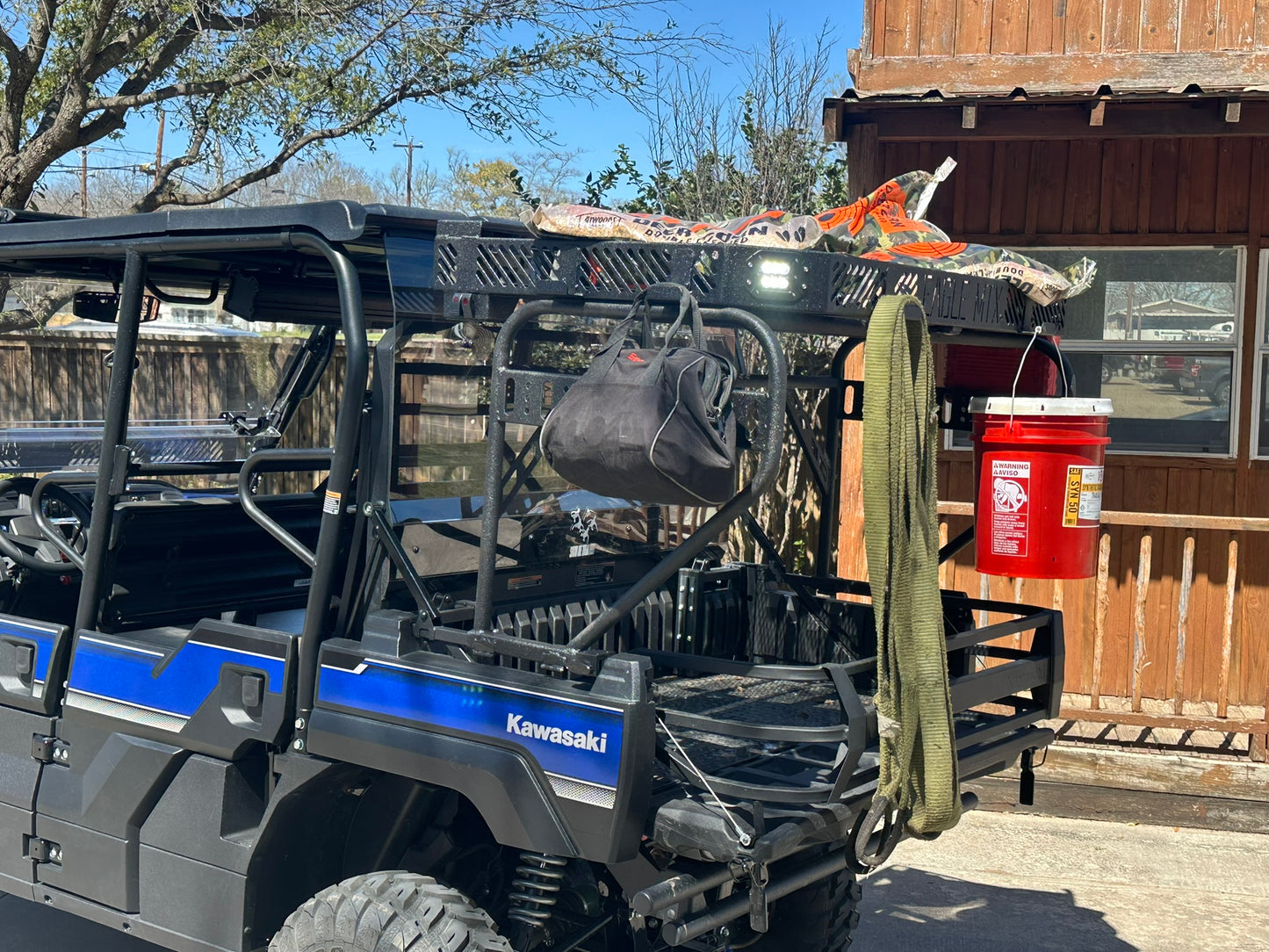 Kawasaki Mule Pro FXT-1000 Large Rear Cargo Basket