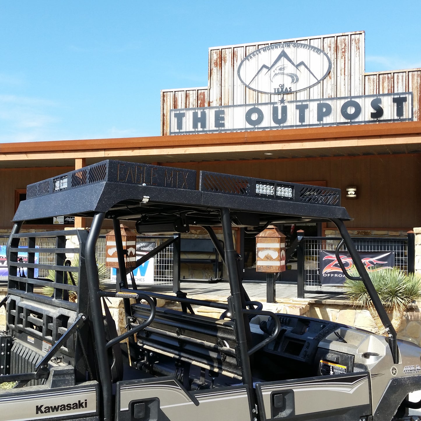 Kawasaki Mule Roof